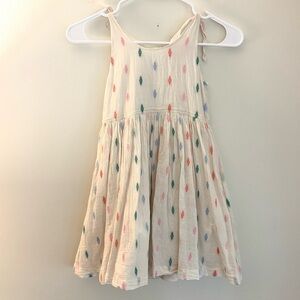 Pink Chicken Taylor Dress Embroidered